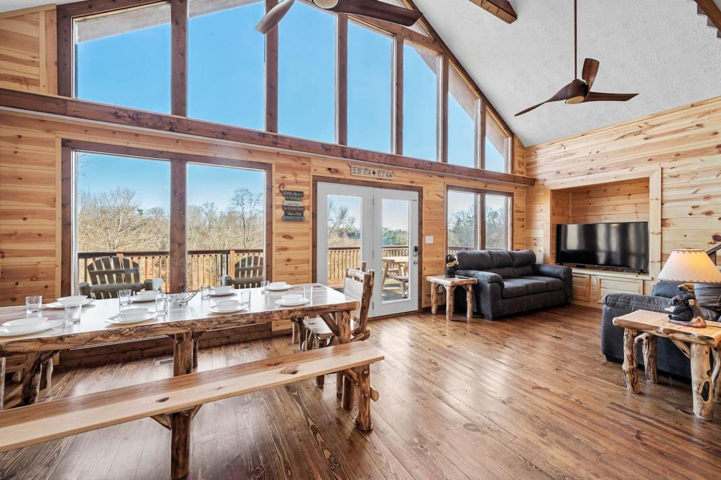 סביירוויל Dog Friendly! Views! Hot Tub! Close To Pf! Gsmnp מראה חיצוני תמונה